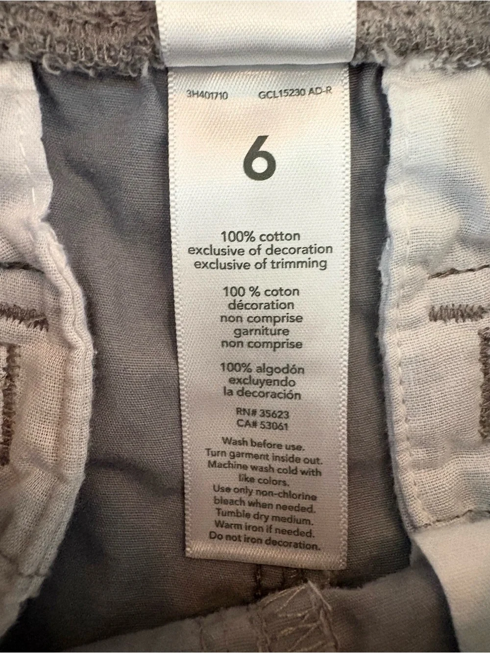 Carter’s Cargo Shorts
